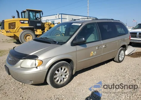 2002 Chrysler Town & Country Lx из США, поврежденный, VIN 2C4GP44362R793349